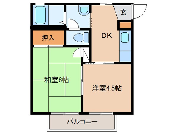 セフォラハイツの物件間取画像